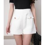 パンツ ポイントポケットショートパンツ レディース