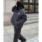 ショッピングONE 「CANAL JEAN」 ナイロンブルゾン ONE SIZE チャコールグレー レディース