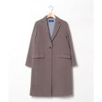 [SHIPS] Пальто Честерфилд 38 серый женский 