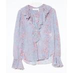 「SEE BY CHLOE」 長袖ブラウス 34 ブルー レディース