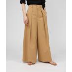 パンツ ダンプタックワイドパンツ レディース
