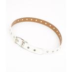 ショッピングＺＡＫＫＡ ベルト an meets zakka ハトメアイレット合成皮革ベルト レディース メンズ