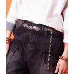 ショッピングＺＡＫＫＡ ベルト an meets zakka ネイティブ刻印コンチョベルト レディース メンズ