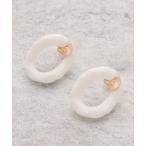 ピアス モノトーンリングピアス レディース