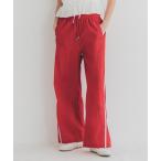 パンツ ナイロンラインパンツ レディース