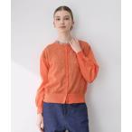 カーディガン 「洗濯可能」シアーカーディガン レディース