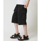 カーゴパンツ T100ストレッチ リラックスカーゴハーフパンツ メンズ レディース