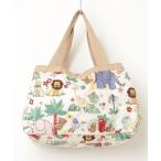 「LeSportsac」 花柄トートバッグ - ベージュ レディース
