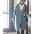 [OPAQUE.CLIP] no color пальто 40 голубой женский 