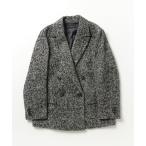 「green label relaxing」 ツイードジャケット 36 ブラック レディース