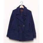 「HYSTERIC GLAMOUR」 ピーコート MEDIUM ブルー レディース