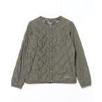 「mont-bell」 刺繍ダウンジャケット L グリーン レディース