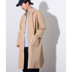 [GEVACO] пальто с отложным воротником L бежевый мужской 