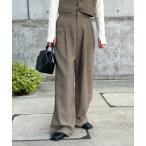 [select MOCA] слаксы LARGE Brown женский 