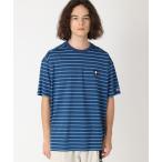 tシャツ Columbia/バルフォアリバー ショートスリーブ ボーダー Tシャツ/メンズ/コロンビア/気温33℃超え 冷却Tシャツ/吸湿・速乾 メン