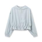 tシャツ 「接触冷感・UVカット」シアーショートパーカ キッズ 子供服 女の子
