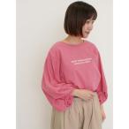 tシャツ 袖タックTシャツ レディース
