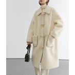 ショッピングダッフル 「Fano Studios」 ダッフルコート L アイボリー レディース