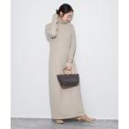 ショッピングニットワンピース 「Plage」 ニットワンピース 36 ベージュ レディース