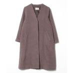 [N.(N. Natural Beauty Basic)] no color пальто SMALL угольно-серый женский 