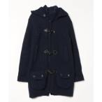 [BARK] полупальто "даффл коут" S темно-синий женский 