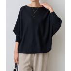 「BEARDSLEY」 ドルマンスリーブニット FREE ブラック レディース