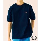 tシャツ FRED PERRY 417別注 Textured Single Tipped Tシャツ メンズ