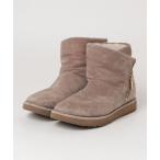 「UGG」 ムートンブーツ 23cm グレー レディース
