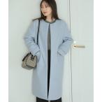[VIS] no color пальто S sax голубой женский 