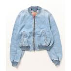 「DIESEL」 デニムジャケット SMALL インディゴブルー レディース