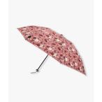 折りたたみ傘 花柄プリント雨傘(折りたたみ傘) レディース