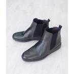 ショッピングウェッジソール ブーツ プラットサイドゴアブーツ/6737 レディース