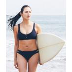 水着 「Hurley/ハーレー」レディース水陸両用トップス水着 パッド付き MAX SOLID TAB SCOOP TOP レディース