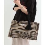 トートバッグ 夏を彩る スクエアジュートトートバッグ レディース