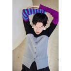 ショッピングCD カーディガン BUSTIER DOCKING BORDER KNIT CD レディース