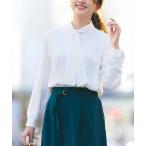 ブラウス シャツ ＩＥＤＩＴ　シックに着こなすボウタイブラウス レディース