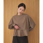 ショッピング2way ブラウス シャツ 2wayフレアブラウス-手洗い可- レディース