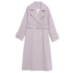 「EIMY ISTOIRE」 チェスターコート S ラベンダー レディース