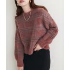 「natural couture」 長袖ニット FREE レンガ レディース