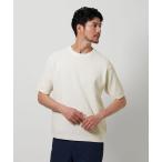 tシャツ 「WEB限定 WARDROBE SMART」マシーンウォッシュ ピケニット Tシャツ「抗菌・防臭」 メンズ