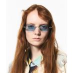 サングラス 「WEB限定」「ユニセックスアイテム」デフォメーションスクエアフレームサングラス「MAISON SPECIAL/メゾンスペシャル」 メンズ