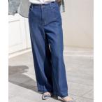 ジーンズ デニム デニムパンツ 「2025年春夏」デニムワイドパンツ レディース
