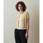 カーディガン 「Steven Alan」リブ カーディガン レディース