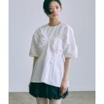 ブラウス シャツ Bustier Design Blouse レディース