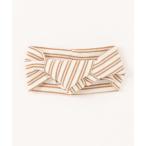  baby Quincy MaeRibbed Knotted Headband || Golden Stripe