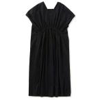 ワンピース リネンレーヨン ストレッチワンピース