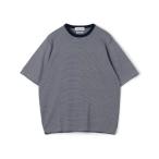 セーター ニット TOMORROWLAND tricot シーアイランドコットン ハーフスリーブクルーネックニット メンズ