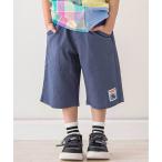 パンツ 「お揃い/接触冷感」カラフル麻レーヨン5.5分丈パンツ(80~130cm) キッズ 子供服 男の子 女の子