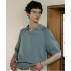 ポロシャツ 「LURAKU」dry touch knit polo shirt / ドライタッチニットポロシャツ メンズ