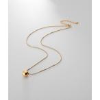 ネックレス シルバー ホロウボール ネックレスS GP レディース